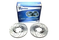 TA Technix Sport Bremsscheiben Satz Vorne VA FüR Hyundai H100 Bus H100 Kasten
