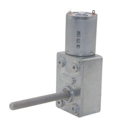 MARKENLOS DC Schneckengetriebe Motor 6V/12V/24V 6-150RPM Gewindeschaft verlängern JGY370