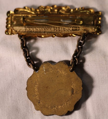 Vintage Firemen's Association Medal - Secretary - Picture 4 of 5