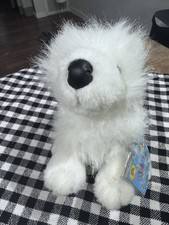RETIRED Webkinz Samoyed White Plush Dog-Sealed Adoption Code-Ganz-HM176-NEW