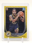 2025 Bowman Basketball Yellow Wave Refractor Kam Jones #BCV-39