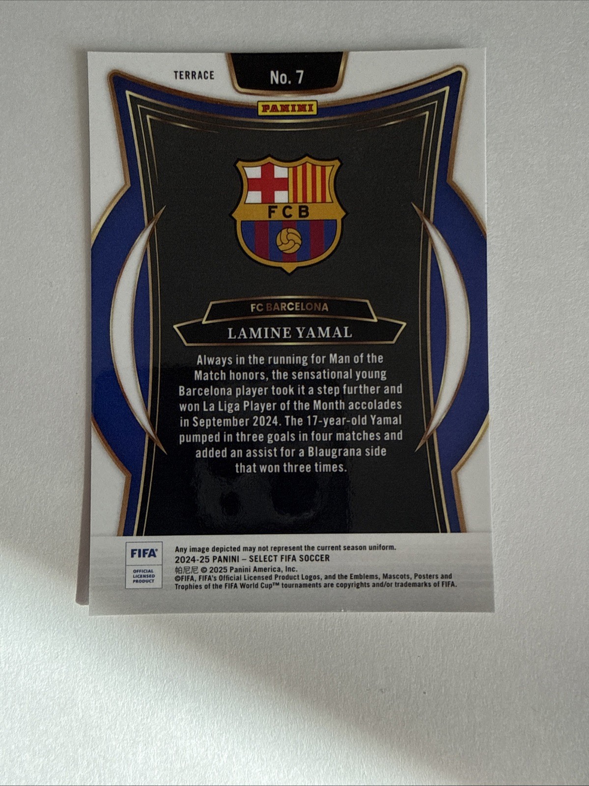 Panini Select FIFA 2024-25 Lionel Messi Argentina #158 Mezzanine Soccer Silver view 15
