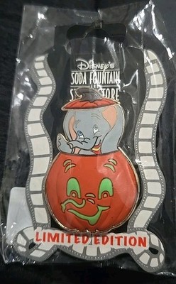 Disney DSF Dumbo Pumpkin Popper Pin LE 400 Glow-in-the-Dark