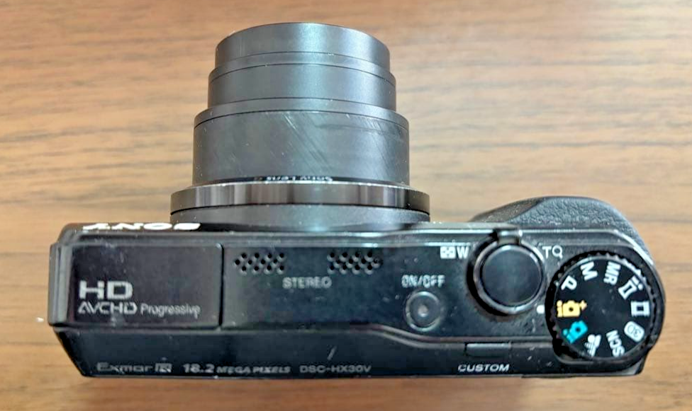 Sony Cyber-shot DSC-HX30V Black 18MP 20x Zoom Digital Camera
