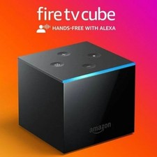 Fire TV Cube Hands-Free with Alexa and 4K Ultra HD Streaming Media Player