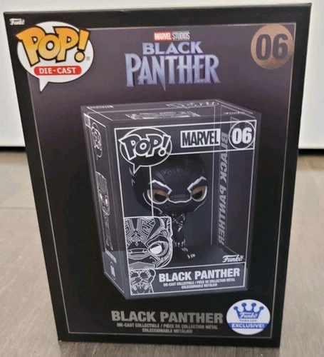 Funko Pop! Diecast: Marvel - Black Panther - Funko (Exclusive) #06