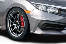 For 2016-2018 Civic 2DR 4DR Duraflex HFP Look Front Lip Add On - 2 Piece (S)