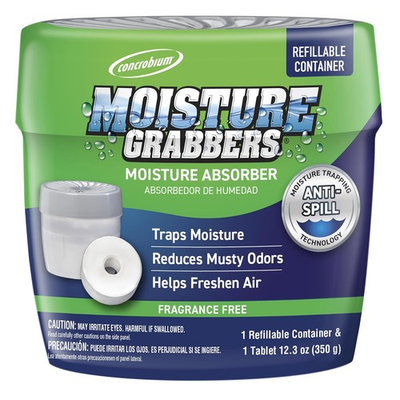 #ad Concrobium 378490 Moisture Grabbers Moisture Absorber Refillable Container Frag $11.31