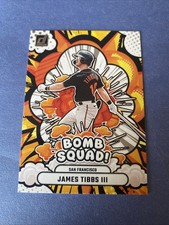 2025 Donruss Baseball - James Tibbs III - #14 Bomb Squad Insert GIANTS