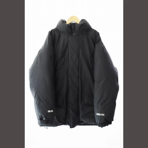 SUPREME 18AW 700 FIL DOWN PARKA GORE TEX DOS LOGO VESTE XL NOIR VECTEUR Occasion 1