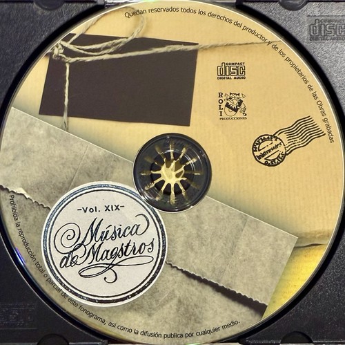 Música De Maestros " Vol. XIX " CD-R AUTHENTIC ANDEAN MUSIC FROM BOLIVIA - Foto 4 di 22