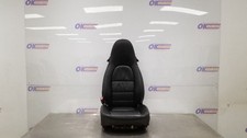 02 Porsche 911 Turbo Carrera Seat Front Left Driver Black Leather 02 Porsche 911 Turbo Carrera Seat Front Left Driver Black Leather