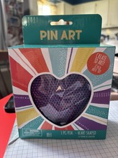 Classic Fun Heart 3D Pin Art Board Toy Sculpture Toy Sensory for Age 3+