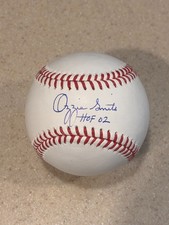 Ozzie Smith signed OML baseball w/ HOF 02 ** Fanatics Authentication **