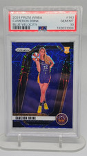 Cameron Brink [Blue Velocity] #143 [Rookie] 2024 Panini Prizm PSA 10 Sparks WNBA