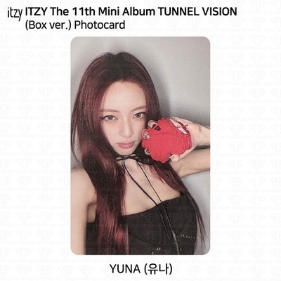 ITZY The 11th Mini Album TUNNEL VISION Official Photocard Goods