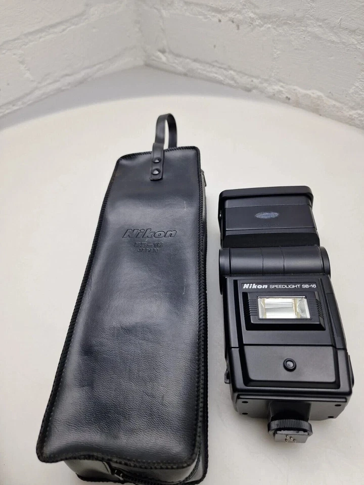 Nikon Speedlight SB-16 Blitzgerät Mit Tasche - Bild 2 von 4