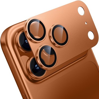 Slim Metal Tempered Glass Camera Lens Protector For iPhone 17 Pro 17 Pro Max