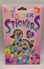 Vintage Lisa Frank Easter Stickers--4 Sheets