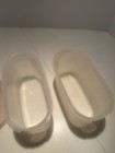 Tupperware Modular Mates Oval #2 Container Set of 1 Hazelnut Seal #1612 1 Blue — photo 3