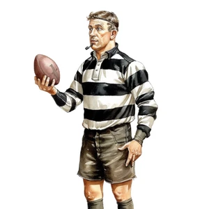 Rugby Sport Self Adhesive Vinyl Sticker