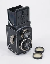 ROLLEI ROLLEIFLEX BABY 4X4 4RF410, 60/3.5 TESSAR + UNUSUAL FILTER/225900