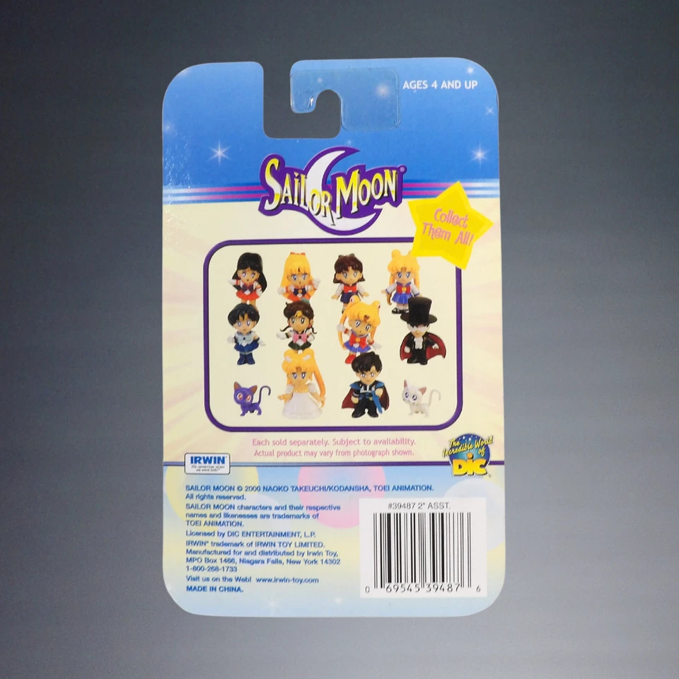 MINI FIGURA DE ACCIÓN DE ANIME IRWIN SAILOR MOON PRINCESS SERENA 2" 39487 DE COLECCIÓN 2000 Foto 2 de 2