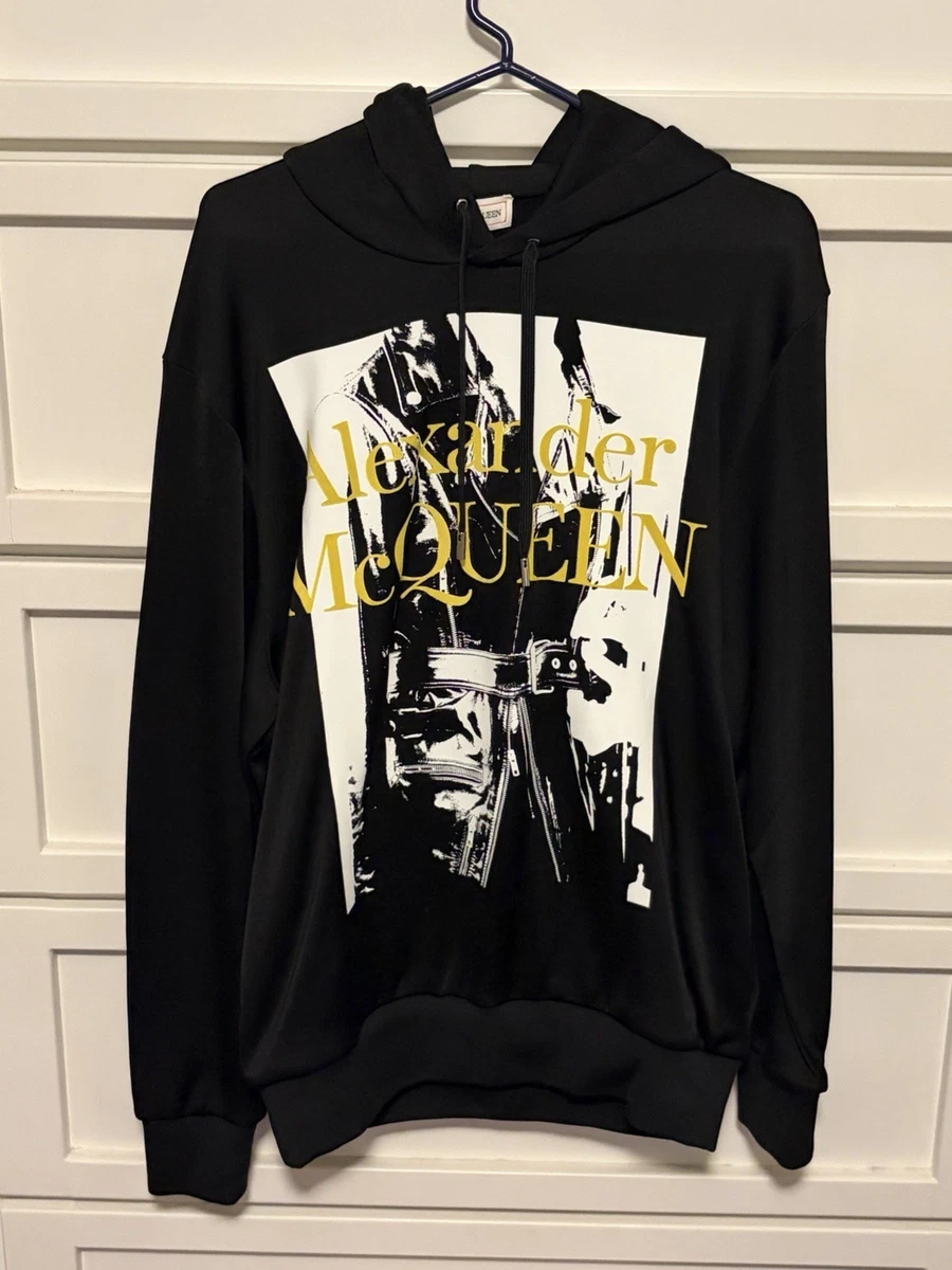 Sweat à Capuche Alexander McQueen Homme – Taille M – Motif Géométrique Multicolore – Édition Rare