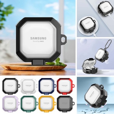 For Samsung Galaxy Buds FE/Live/Pro 2 Rugged Shockproof Earphone Case with Strap