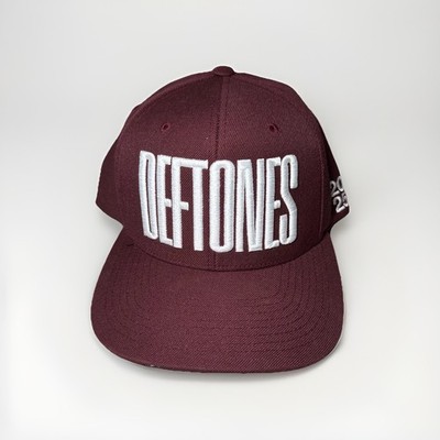 【完売品】Deftones Japan Tour限定 キャップ Deftones Embroidered Snapback Hat Baseball North America Tour 2025