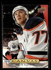 2019-20 Upper Deck UD Canvas Oscar Klefbom Edmonton Oilers #C205