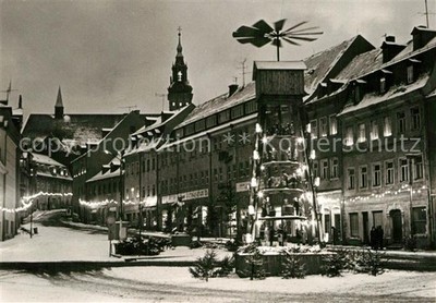 Schneeberg Erzgebirge zur Weihnachtszeit