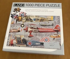 Lang Companies 1000 Piece Puzzle by Artly Called Planes