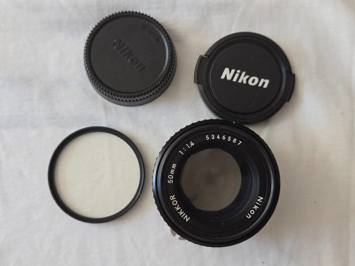 Nikon AI-S 50mm f/1.4 Camera Lenses for sale - eBay