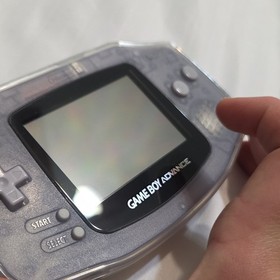 Nintendo Gba Console with Rayman Advance Game read description 