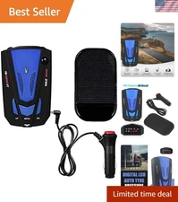 Car 360° -Police GPS Camera Laser Radar Vehicle Detector Voice Alert Kit New