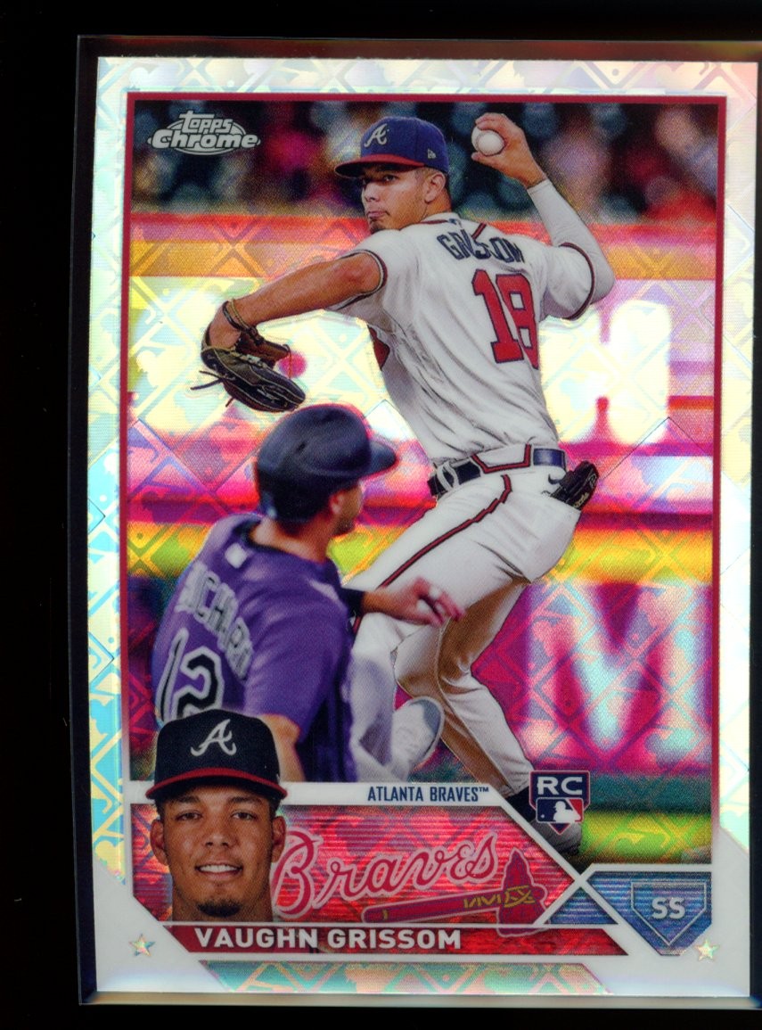 2023 Topps Chrome Logofractor #48 Vaughn Grissom