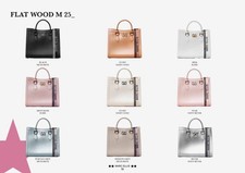 marc ellis Borsa FLAT WOOD M25_ Rosa Primavera/Estate