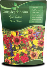 Texas & Oklahoma Wildflower Seed Mix - 1 lb. Drought-Tolerant, Blend of Annual & 50.44 per gallon