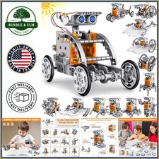 13-in-1 Educational Robotics Toy for Kids Aged 8 - Fun Science Building Kit
