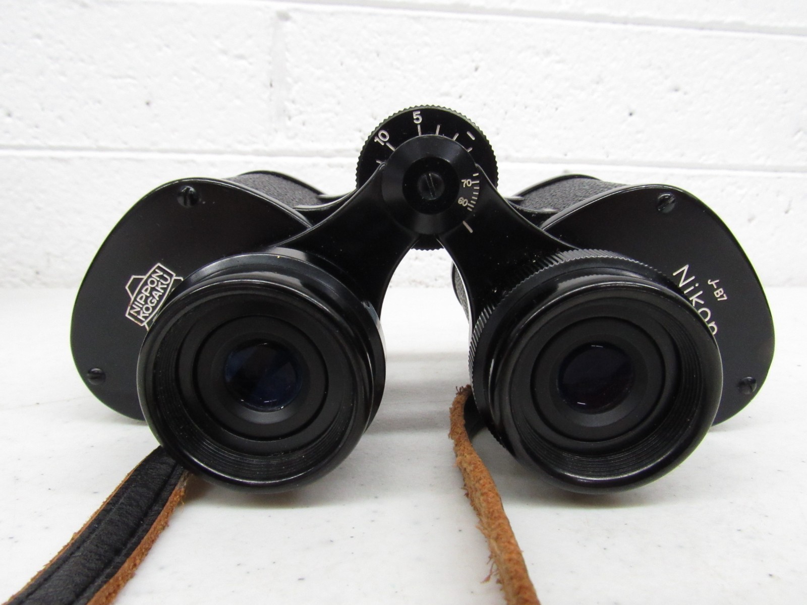 Vtg Nikon 7x 35 7.3° Wide Angle J-B7 Nippon Kogaku Japan Binoculars w/ Case