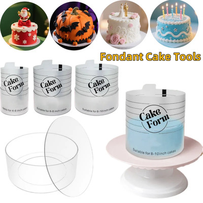 Neueste Acryl Kuchenform, Runde Mousse Kuchenform Verstellbar Kuchen Ring Bäckerei
