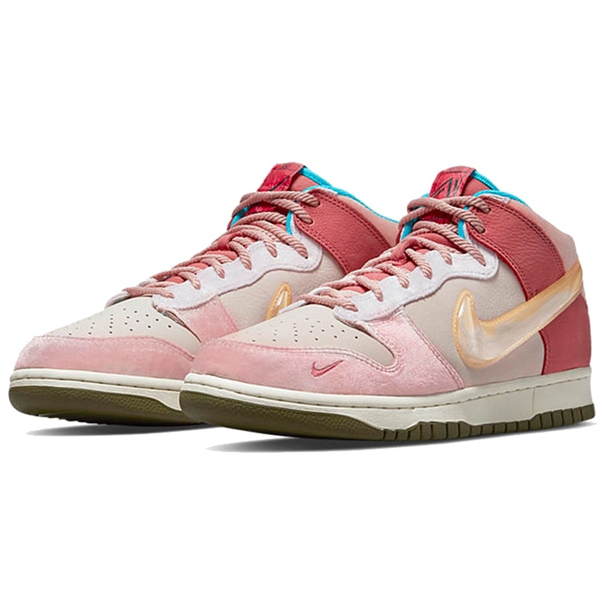 Size 11 - Social Status x Nike Dunk Mid Strawberry Milk for sale 