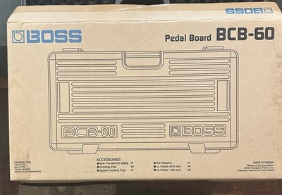 Boss BCB60 Deluxe Pedal Board and Case