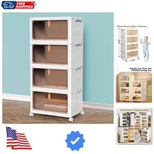 Multi-Functional 93 Qt Storage Bins – Stackable, Movable, Foldable for All Needs