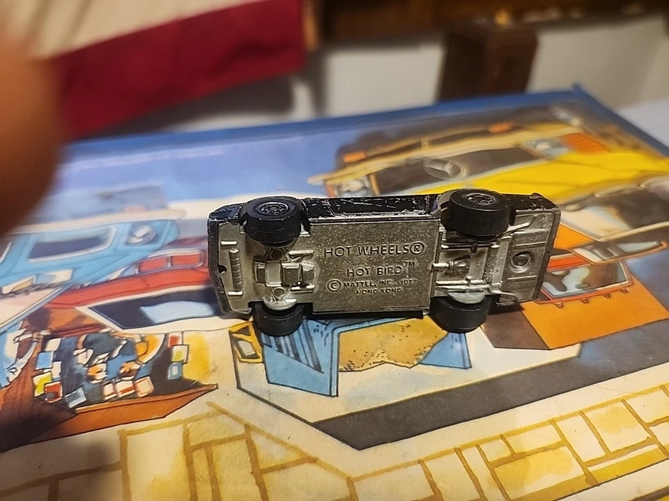 Pontiac Firebird Smokey and the Bandit 1977 entretenimiento retro negro Hot Wheels Foto 2 de 2