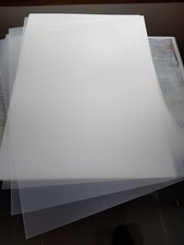 A3  Frosted Polypropylene Document Binding Covers 500micron