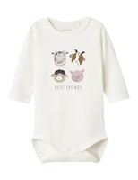 Name It Herren Nbmlamb Ls Body Box Cloud Dancer