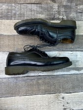 Dr. Martens Dress Shoes Mens 9 Black Leather Oxford Wingtip