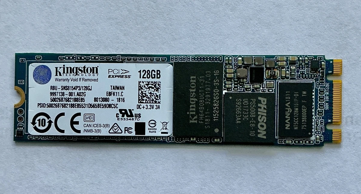 Kingston M.2 Interface 128 GB Solid State Drives for sale - eBay